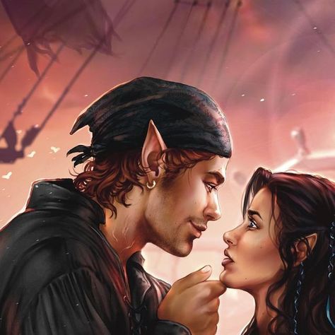 The Ever King Fanart, Ever King Fan Art, The Ever King Lj Andrews Fanart, Pirate Romance Art, The Ever King, Never King Fanart, The Never King Fanart, Lj Andrews, Dark Fantasy Romance