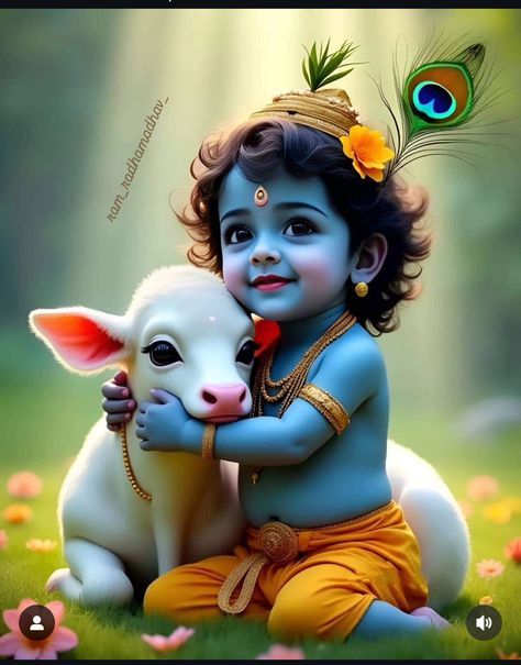 Bal Krishna Hd Wallpaper, Babies Drawing, Love Of Radha Krishna, Unique Radha Krishna Images, Baby Murugan Paintings, Gods Images, Little Kanha Ji Images, Cartoons Krishna, Krishna And Radha