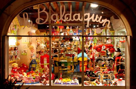 baldaquin toy store, dijon france Christmas Toy Store, Toy Store Design, Christmas Toy Shop, Dijon France, Kids Toy Shop, Alice Liddell, Christmas Window Display, Traditional Toys, Merry Christmas Images