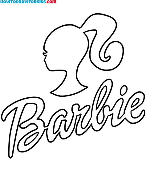 Barbie Coloring Pages - Free Printables for Kids Black Barbie Coloring Pages, Barbie Letters Free Printable, Barbie Images Free Printable, Free Barbie Printables, Barbie Coloring Sheets, Barbie Coloring Pages Free Printable, Pumpkin Stencils Free Printable, Cartoon Mural, Barbie Painting