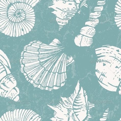 Shells Background, Aquatic Background, Sea Shell Pattern, Summer Texture, Sea Texture, Shell Animals, Background Beach, Seashells Patterns, Sea Illustration