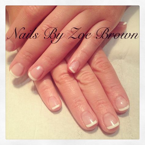 Bridal | French | CND Shellac | Nails Cnd Shellac Nails, Cnd Shellac, Shellac Nails, Nail Technician, Nail Polish, Nails, Beauty