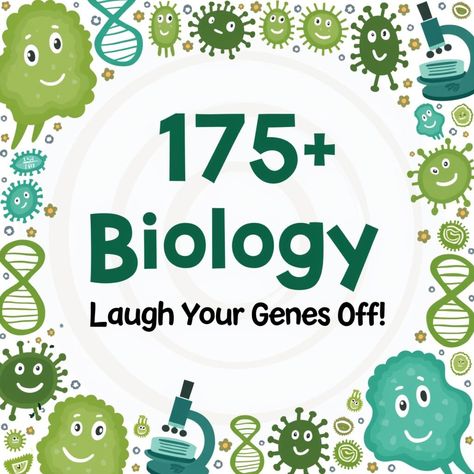 🌱 Get ready to unleash your inner bio-wit with "175+ Biology Puns: Laugh Your Genes Off!" 🤣 From cell-fies to mitosis giggles, this punny collection is sure to elevate your humor to a whole new species! Perfect for science lovers and pun enthusiasts alike! #puns #BiologyHumor #ScienceJokes #LaughOutLoud #Geneius #PunIntended #BioFun Biology Puns, Biology Quote, Grape Puns, Anatomy Puns, Llama Puns, Space Puns, Teacher Puns, Biology Jokes, Biology Humor