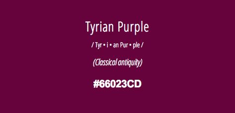 Image result for tyrian purple Raspberry Wedding Color, Tyrian Purple, Raspberry Wedding, Cherries Jubilee, King George Iii, Acts Of Love, Red Plum, Sea Snail, Carthage