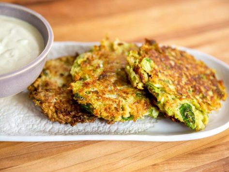 Potatoes Pancakes, Girl Meets Farm Recipes, Best Brussels Sprouts, December Recipes, Brussels Sprouts Recipes, Girl Meets Farm, Vegan Tomato Soup, Sprouts Recipes, Waffle Iron Recipes