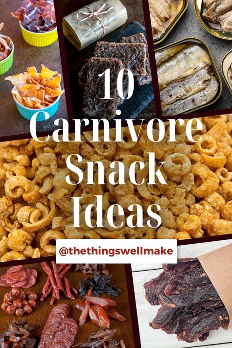 Looking for on-the-go carnivore snacks? Whether you're hiking, camping, or traveling, these top keto travel foods will keep you fueled and satisfied during your adventures. #ketovore #carnivorediet #snacks #travel Snack Recipes Sweet, Diet Snack Ideas, Snack Recipes Easy, Carnivore Snacks, Caveman Diet Recipes, The Carnivore Diet, Caveman Diet, Meat Diet, Snack Bites