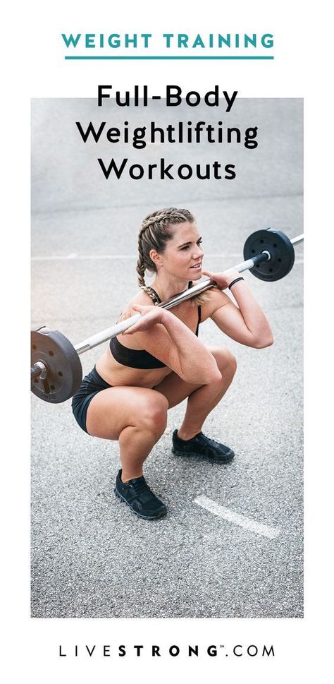 Full Body Weight Training Workout, Full Body Weightlifting Workout, Weight Training Workouts For Beginners, Upper Body Compound Workout, Weightlifting For Runners, Weightlifting For Fat Loss, Beginner Lifting Workout, Weight Lifting For Fat Loss, Heavy Weight Lifting For Women