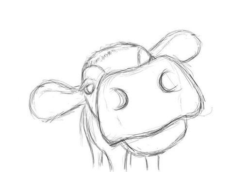 How to Draw a Cow Check more at https://sosyos.com/how-to-draw-a-cow/ Drawing A Cow, Sketch Drawing Ideas, Draw A Cow, Animals Step By Step, Animal Sketch, A Cow, Sketch Drawing, Remember When, To Draw