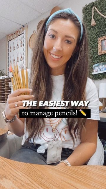 Melody Munch | Mrs. Munch’s Munchkins on Instagram: "Ready to stop fighting the pencil battle?! You need the GREAT PENCIL CHALLENGE! ✏️ What if I told you your students were capable of keeping the SAME pencil for THREE weeks or more?!😲👇🏽 And no, not just SOME students-but ALL your students! 🙌🏽✨👏🏽🥳 Yes-even those who struggle with organization and are neurodivergent! If ALL of my 2nd graders can do it, I know your students can, too! 🎉Start the new year with a challenge and watch how well Pencil Challenge Classroom, Classroom Pencil Management, Pencil Management, Pencil Challenge, 2nd Grade Teacher, Class Management, Teacher Inspiration, The Pencil, Classroom Fun