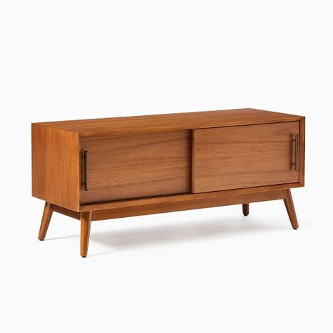 acorn mid-century | West Elm Mid Century Entry, Entry Way Lockers, Mid Century Entryway, Mid Century Storage, Mid Century Bench, Entry Bench, Modern Entryway, Entryway Storage, Living Room Bench