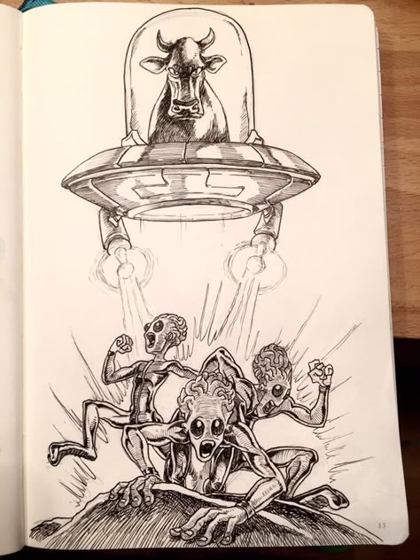 ArtStation - flying saucer, Andre Doil Flying Saucer Drawing, Alien Ship Drawing, Cool Alien Drawings, Alien Art Drawing, Flying Saucer Tattoo, Odd Drawings, Tattoo Designs Drawings Sketches, Alien Sketch, Line Art Ideas