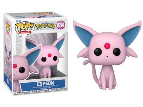 Funko Pop! Pokemon: Espeon Pokemon Espeon, Deadpool Logo, Harry Potter Puzzle, Funko Pop Dolls, Funko Pop Toys, Funko Pop Collection, Pop Games, Pop Dolls, Funko Pop Figures