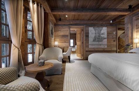 Chalet Modern, Chalet Bedroom, Ski Cabin, Chalet Interior, Chalet Design, Luxury Ski Chalet, Chalet Style, Fairytale Cottage, Luxury Ski