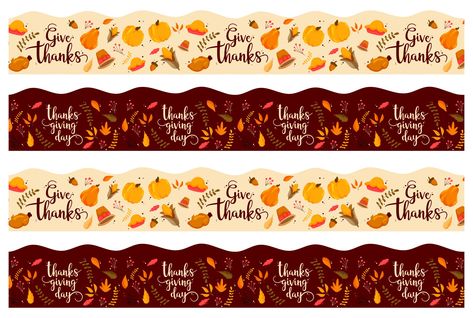 Printable Thanksgiving Bulletin Board Borders Free Bulletin Board Borders, Fall Bulletin Board Borders, Free Printable Borders For Bulletin Boards, Bulletin Board Borders Printable Free, Thanksgiving Banner Printable Free, Fall Border Design, Thanksgiving Borders Free Printable, Fall Borders Free Printable, Fall Border Background