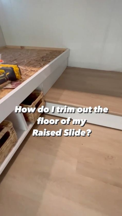 rv.family.reno on Instagram: Trimming out a raised slide is actually (in my opinion) the easiest type of slide to trim! For each different type of slide, I use a… Camper Slide Out Trim, Rv Slide Out Trim, Camper Slide Out Remodel, Rv Slide Out Remodel, Vinyl Stair Nosing, Type Of Flooring, Camper Bathroom, Slide In Camper, Removing Carpet