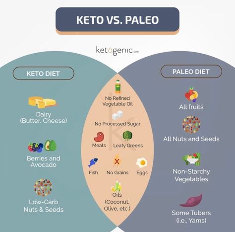 Paleo Vs Keto, Keto Diet Vegetables, Paleo Diet Food List, Keto Paleo Diet, Cyclical Ketogenic Diet, Grapefruit Diet, Popular Diets, Processed Sugar, All Fruits