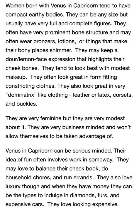 Venus In Capricorn Woman, Dressing Like Your Venus Sign Capricorn, Venus In Capricorn Outfit, Capricorn Venus Style Aesthetic, Capricorn In Venus Style, Venus In Capricorn Fashion, Venus Capricorn, Venus In Capricorn Style Women, Venus In Capricorn Aesthetic