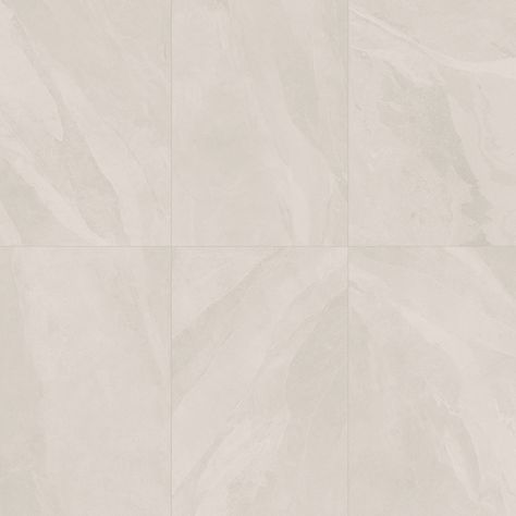 24 x 48 Brazilian Slate Oxford white Rectified Porcelain tile Stone Solutions MAIN TILE SS-531-8476 Tiles Direct, Korat, Natural Stone Flooring, Slate Flooring, Slate Stone, Hexagonal Mosaic, Oxford White, Italian Tiles, House Tiles