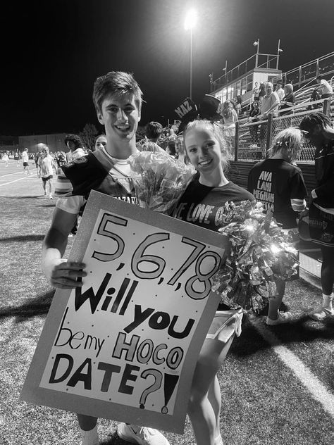 Hoco Poster Ideas Cheer, Cheerleading Homecoming Proposal, Promposal Ideas Cheerleader, Hoco Proposals Ideas Football And Cheer, Cheer Hoco Posters, Cheerleading Hoco Proposals, Football And Cheerleader Hoco Proposal, Hoco Cheer Proposals Ideas, Cheerleader Hoco Proposals