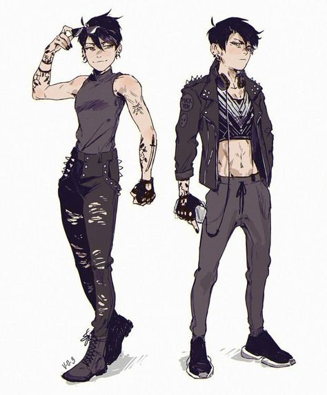 Cyberpunk Oc, Cyberpunk Movies, Art Cyberpunk, Cyberpunk Character, Rock Punk, Character Design References, Character Outfits, Art Reference Photos, Art Reference Poses