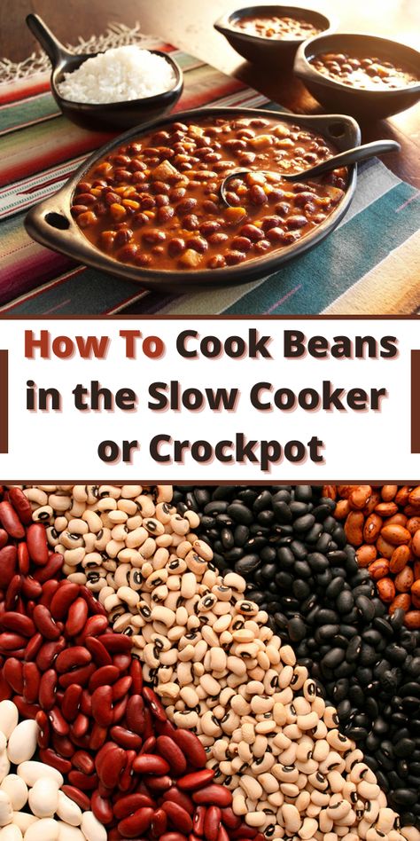 Cooking Dried Beans In Crockpot, Dry Beans In Crockpot Recipes, Slow Cooker Kidney Beans, Crockpot Kidney Bean Recipes, How To Cook Beans In A Crockpot, Cooking Beans In Crockpot, Cooking Dry Beans In Crockpot, Slow Cooker Beans Recipe, Crockpot Kidney Beans