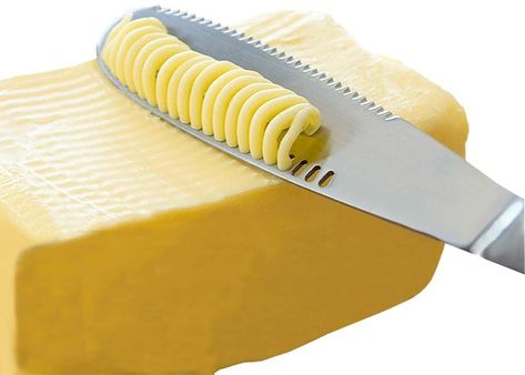 Stainless Steel Butter Spreader Bread Slicer, Cheese Spreaders, Cheese Toast, Butter Spreader, Butter Cheese, Butter Spread, Butter Knife, Bread Knife, Cool Kitchen Gadgets