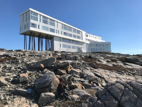 Check Into The Iconic Fogo Island Inn - "The Hotel At The End Of The World!" Fogo Island Inn, Fogo Island, Singapore Sling, Micro Apartment, Unique Hotels, The End Of The World, Newfoundland And Labrador, Rooftop Pool, Infinity Pool