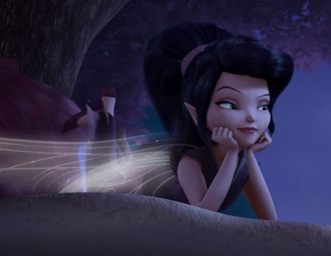 Year of the Villain: Vidia from Tinker Bell #disneyvillain Black Hair, Hair, Black