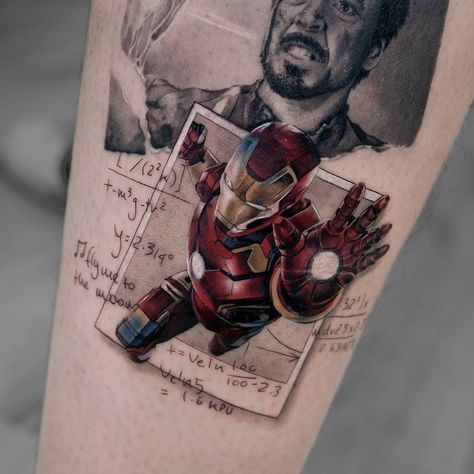 I AM...IRONMAN!! ❤💛 half healed, half fresh -> video at the end! One more free spot In VIENNA… | Instagram Ironman Tattoo Marvel, Black Minimal Tattoo, Ironman Tattoo, Iron Man Tattoo, Marvel Tattoos, Black Minimal, Blossom Tattoo, Minimal Tattoo, May 17