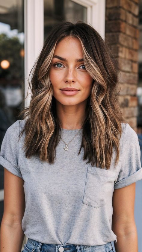 Dark Brunette Balayage, Κούρεμα Bob, Dark Brunette Hair, Fall Hair Color For Brunettes, Brunette Balayage Hair, Fishtail Braid, Brown Hair Balayage, Balayage Brunette, Hair Envy