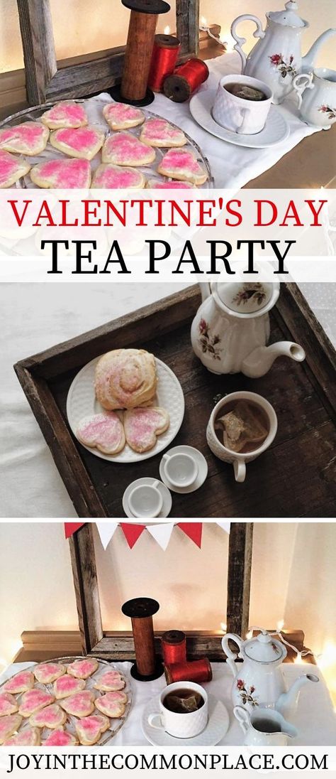 Are you looking for Valentine's Day party ideas? Throw a super easy tea party for your friends or family! My family and I created these party decorations spur of the moment. Just have fun it and get creative! #valentinesday #teaparty #partyplanning #partyideas #simpleparties #hearts #heartcookies #tea #partydecorations #valentinesdecorations Easy Tea Party, Valentines Tea Party, Diy Tea Party, Day Party Ideas, Valentine Tea, Easy Teas, Tea Party Decorations, Valentine's Day Party, Food History