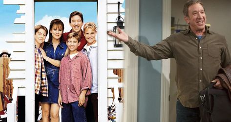 Home Improvement & Last Man Standing Crossover Is Happening as Tim Allen Resurrects Tim Taylor -- Mike Baxter is getting ready to meet Tim 'The Toolman' Taylor in an upcoming episode of Last Man Standing. -- https://tvweb.com/home-improvement-last-man-standing-crossover-tim-allen/ Tim Taylor Home Improvement, Patricia Richardson, Tim Taylor, Tim Allen, Jonathan Taylor Thomas, Jonathan Taylor, Last Man Standing, Could Play, Outdoor Men