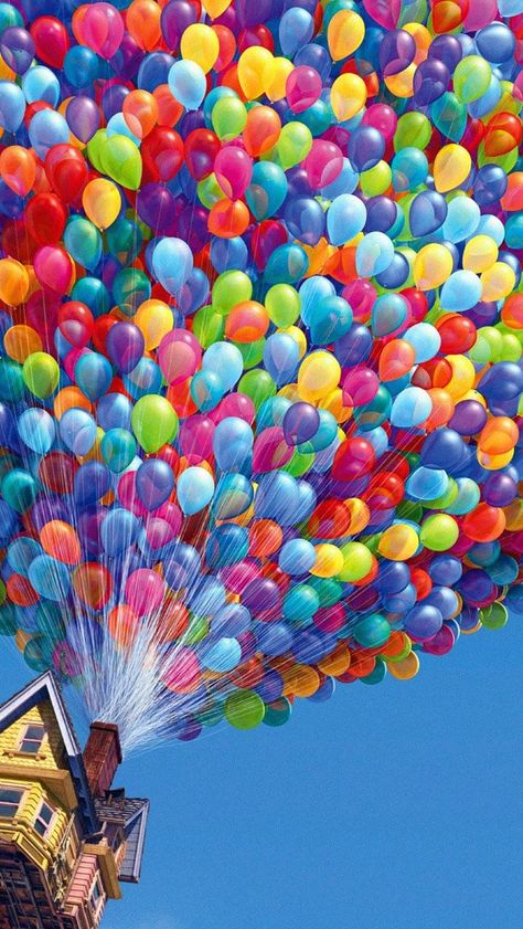 Up Balloon screensaver (iPhone 5) Awesome Wallpapers, Wallpaper Disney, Septième Art, Wallpaper Collage, Nice Picture, Disney Sketches, Art Disney, Pixar Movies, Perfect Photos