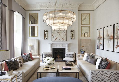 How To Get Your Room Proportions Right In Interior Design - Helen Green Design - LuxDeco Style Guide Proportion Interior Design, Proportion In Interior Design, Glam Interior Design, Living Room Colour Schemes, Livng Room, Helen Green, David Collins, Sitting Rooms, Duplex Apartment