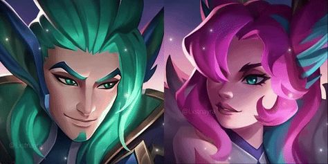 star guardian xayah rakan animated icons 🩷 (by @lxstnayra) Rakan And Xayah, Star Guardian Xayah, Lil Xan, Xayah And Rakan, Star Guardian, Match Icons, Animated Icons, Matching Icons, League Of Legends