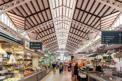 Food Court Design, Grocery Store Design, Timber Architecture, Supermarket Design, Traditional Market, Central Market, Public Market, Food Court, Concept Architecture