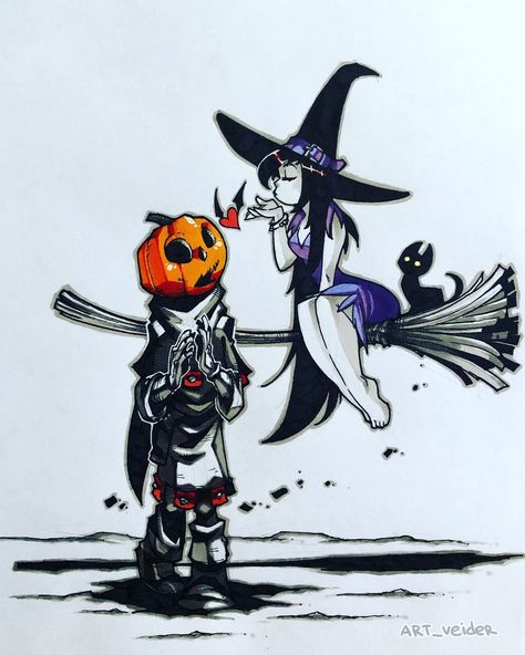 #pumpkinktober Day 19, witch #art #artist #arte #artwork #art_veider #artoftheday #artofinstagram #arts #art🎨 #comics #comic #copic #characterdesign #character #draw #drawing #drawings #ink #instaart #instaartist #fantasyart #fantasy #sketch #sketchbook #sketching #sketches #sketchaday Halloween Comic Art, Pumpkin Head Character Design, Pumpkin Character Design, Pumpkin Head Character, Witch Illustration Art, Witches Drawing, Halloween Character Design, Procreate Dog, Halloween Procreate