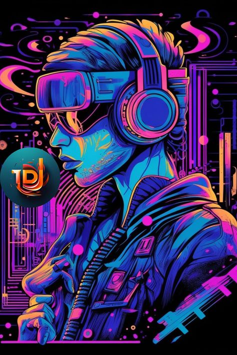 Step into the electrifying world of #cyberpunk #music with this captivating pin! Feast your eyes on the stunning visual of a talented #musician, donned in sleek cyberpunk attire, surrounded by a neon-lit backdrop. Immerse yourself in the pulsating beats and avant-garde melodies as this artist transports you to a dystopian future where technology and music merge in perfect harmony. Follow for more! #CyberpunkMusic #FuturisticVibes #TechGroove Cyberpunk Musician, Futuristic Music, Character Tattoos, Cartoon Character Tattoos, Music Vibes, Dystopian Future, Rhythm Games, Robot Art, Game Board