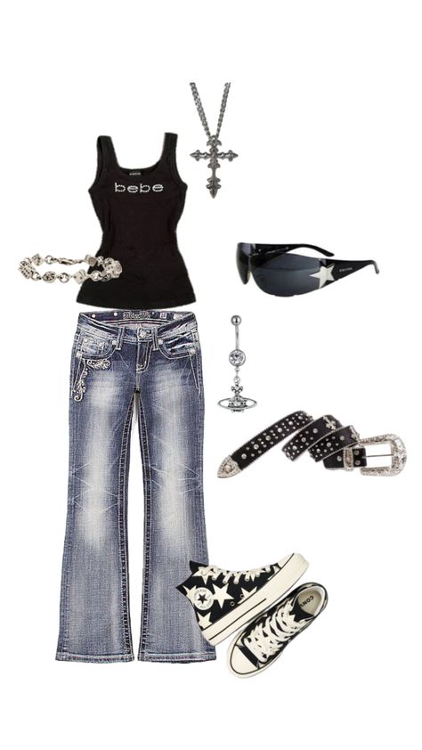 Evie From Thirteen, Y2k Outfit Ideas, Shein Outfits, 2000s Fashion Outfits, Emo Outfits, Outfit Inspo Fall, 2000s Fashion, Grunge Outfits, Outfits Aesthetic