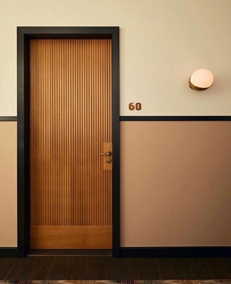 Hotel Room Door Design, Contemporary Door Design, Hotel Doors Design, Hotel Corridor, Corridor Design, Contemporary Door, Hotel Door, Doors Interior Modern, Entrance Door Design