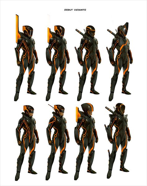 Concept Art World » Tron: Evolution Concept Art by Daryl Mandryk via PinCG.com Tron Clothing, Tron Evolution, Tron Art, Futuristic Armor, Arte Ninja, Tron Legacy, Sci-fi Armor, Concept Art World, Body Armor