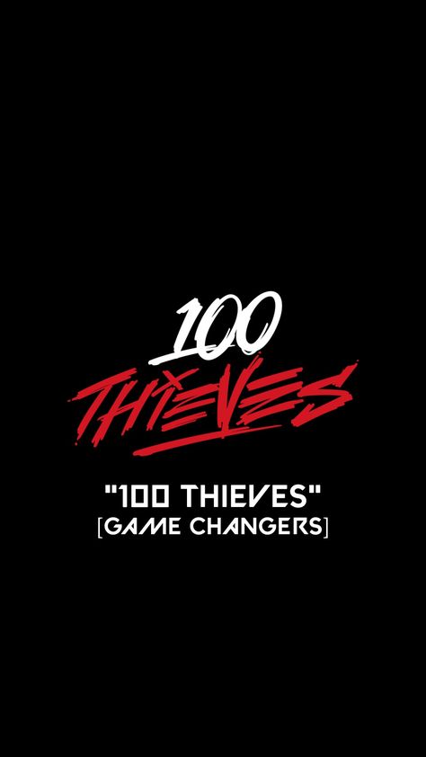 100 Thieves Wallpaper, 100 Thieves, Skin Logo, Drawing Wallpaper, Black Wallpaper Iphone, Hunter Anime, Gaming Wallpapers, Football Wallpaper, Personal Logo