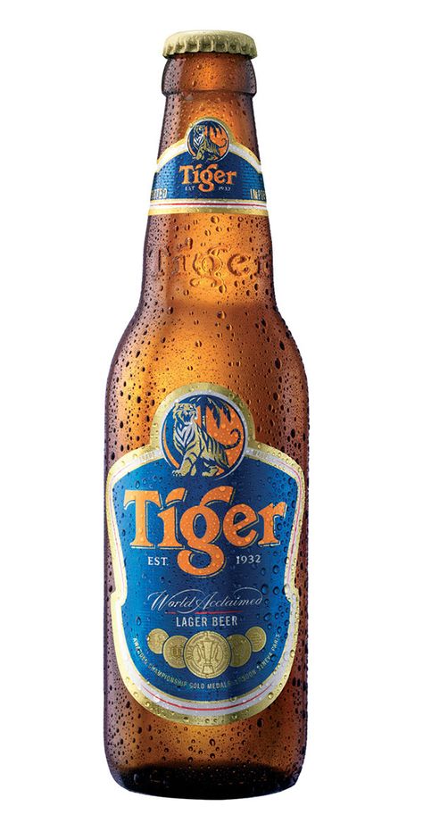 Tiger Beer, Beers Of The World, Beer Logo, Lager Beer, Beer Brands, Beer Pong, Lunch Box Recipes, Digital Painting Tutorials, Print Ads