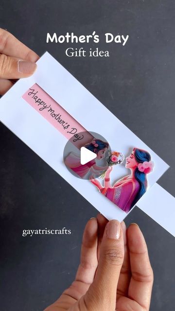 Gayatri chouhan on Instagram: "DIY Mother’s Day Slider Card tag your mother #mothersdaygiftidea #motherday #mothersdaygift #mothersdaygifts #mothersdaygiftideas #giftformom #mother #giftideas #crafts #slidercard #papercrafting #handmadegifts" Mother's Day Gift Craft Ideas, Father Day Cards From Daughter, Craft Ideas For Father's Day, Mother Card Ideas, Fathers Day Craft Ideas Handmade Gifts, Crafts For Dads, Mother Days Cards, Mother’s Day Card Idea, Mother's Day Card Ideas Diy