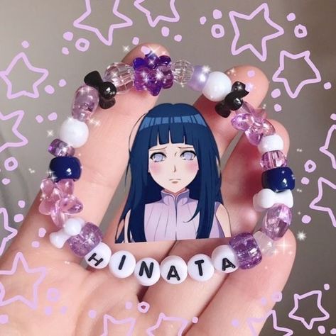 Anime Bead Bracelet, Naruto Bracelet, Naruto Uzumaki Anime, Leather Bead Bracelet, Kawaii Bracelet, Pulseras Kandi, Anime Crafts Diy, Diy Kandi Bracelets, Pony Bead Bracelets