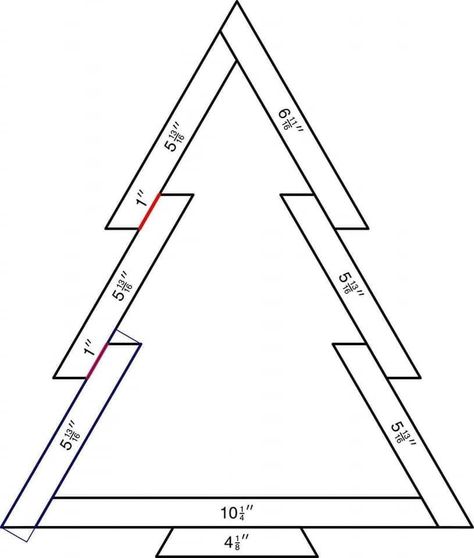 Christmas tree measurements Wood Shim Christmas Tree Diy, Wood Christmas Tree Pattern, 2 X4 Christmas Tree, Wood Scrap Christmas Tree, 2x4 Halloween Projects, Wood Christmas Tree Measurements, Wooden Slat Christmas Trees, Wooden Christmas Tree Template, Homemade Wooden Christmas Trees