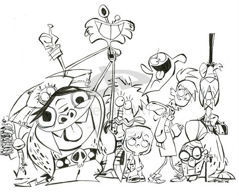 Fosters Home For Imaginary Friends, Home For Imaginary Friends, Craig Mccracken, Foster Home For Imaginary Friends, Group Portrait, Imaginary Friends, Cartoon Network Shows, Foster Home, Cartoon Faces