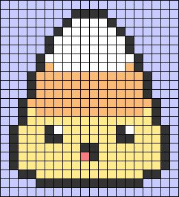 Halloween Pixel Art Pattern, Graph Paper Art Halloween, Halloween Grid Art, Pixel Art Ideas Halloween, Halloween Perler Bead Patterns Easy, Halloween Pixelart, Pixel Art Pattern Halloween, Pixel Art Spooky, Pixel Art Crochet Pattern