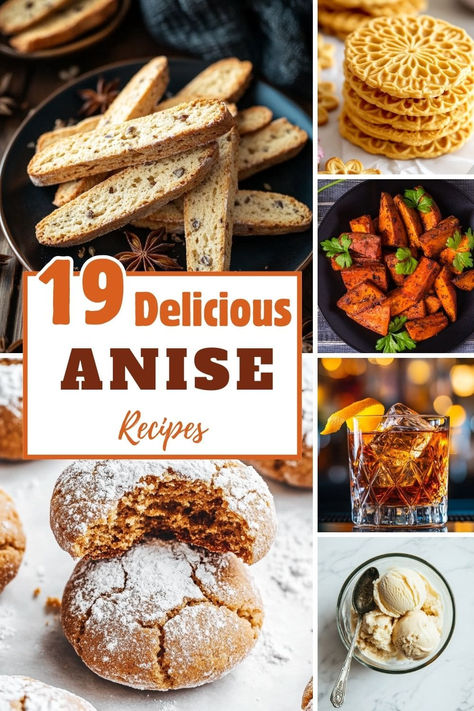 A collection of 19 recipes using anise extract for sweet and savory dishes. How To Make Anise Extract, Anise Recipes, Anise Bread, Anise Cookie Recipe, Anise Extract, Anise Cookies, Anise Seed, Recipes Yummy, Recipes Delicious