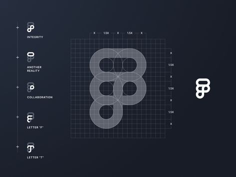 Figma Logo, Logo Grid, Logo B, Portfolio Web Design, Letter F, Grid Design, Mood Board Design, Letter T, Anton